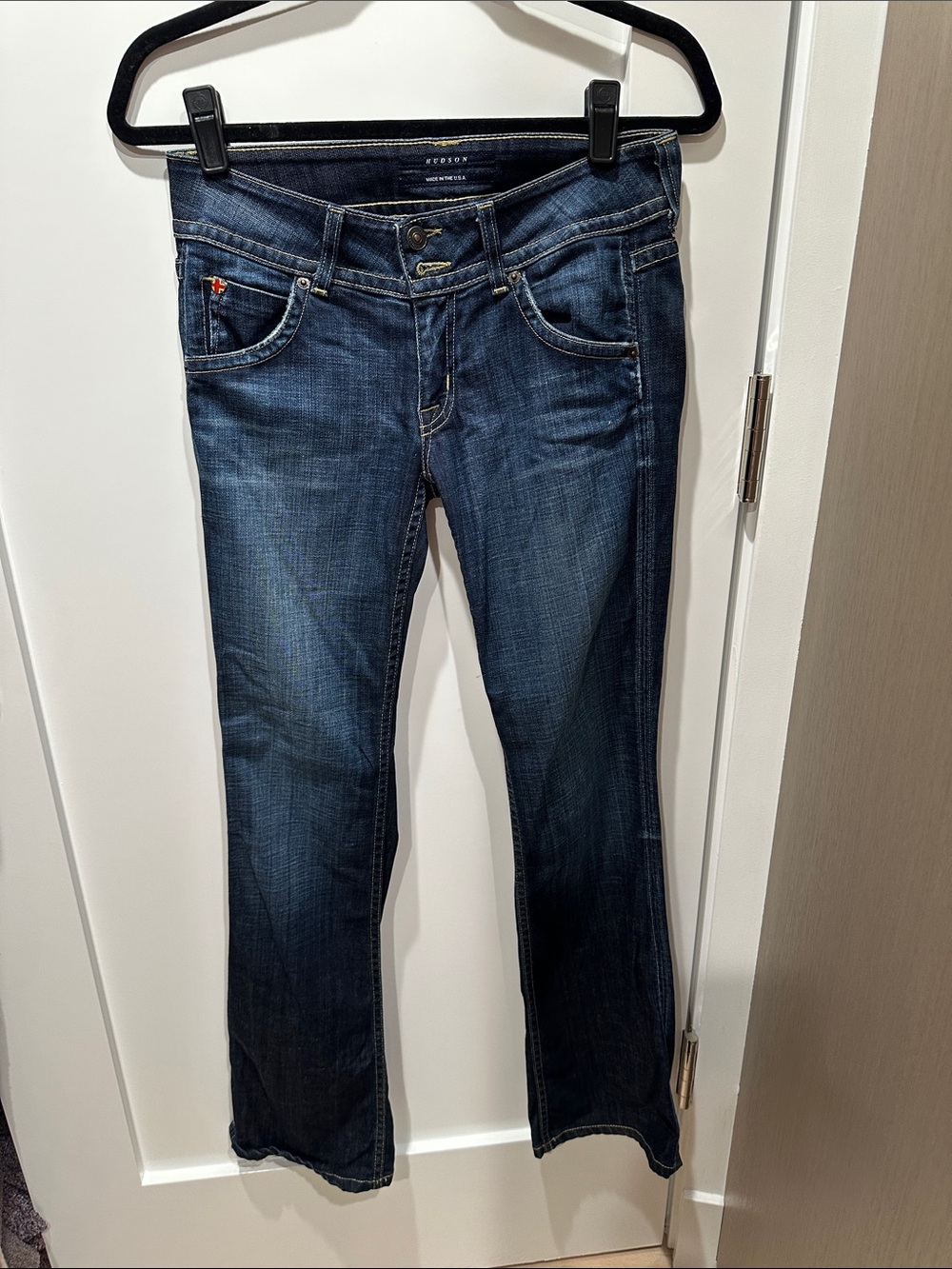 Hudson Jeans Dark Blue Bootcut Women's Denim